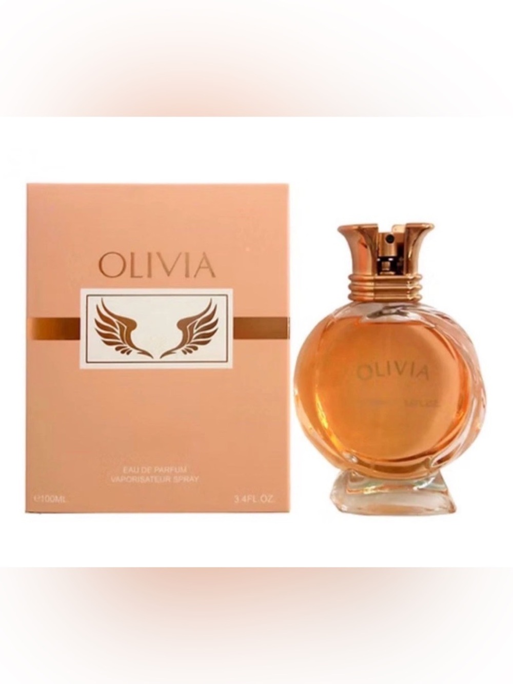 Olivia Eau de Parfum - Peachy Amber Bottle